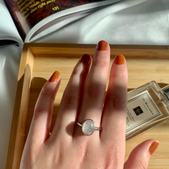 Brand new handmade moonstone ring - Picture 2 of 2